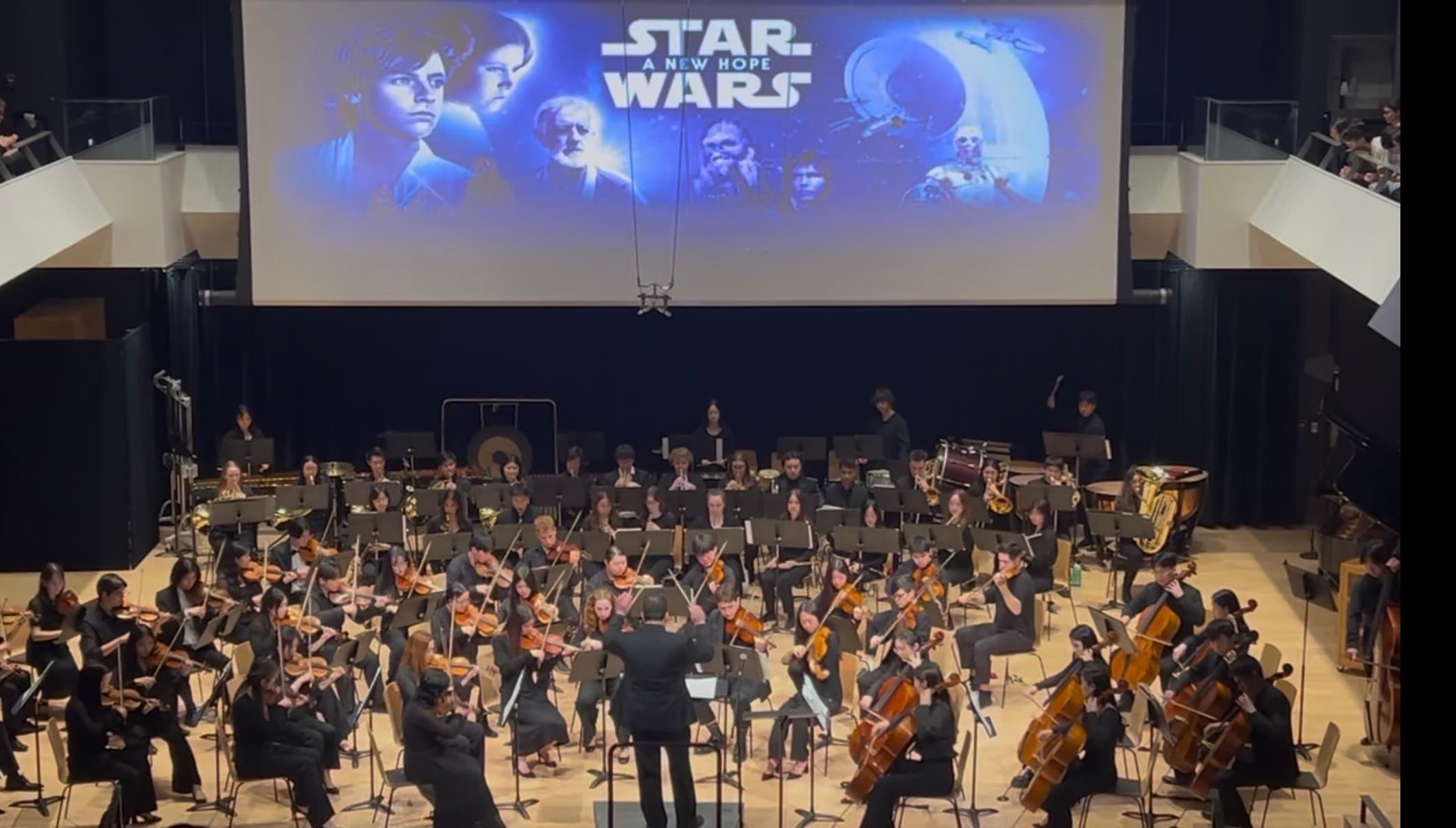 McMaster Symphony Orchestra performing Star Wars